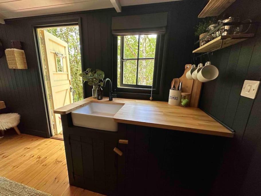Cornwall Woodland Shepherd'S Hut - Dennis Hut Bodmin Eksteriør billede